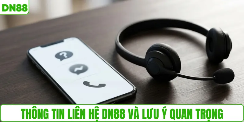 Thông tin liên hệ DN88 và lưu ý quan trọng
